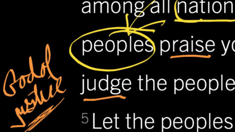 God Blesses You to Bless the World