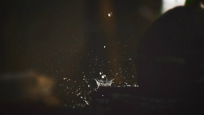 Drowning in a Drop of Water