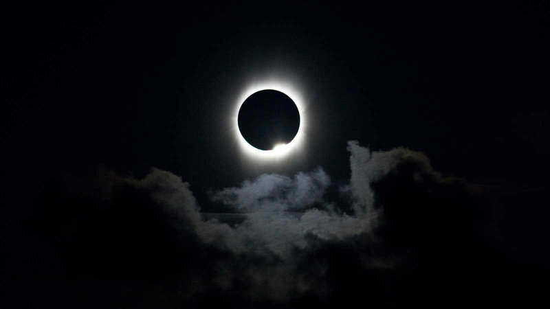 The Son Inside the Solar Eclipse
